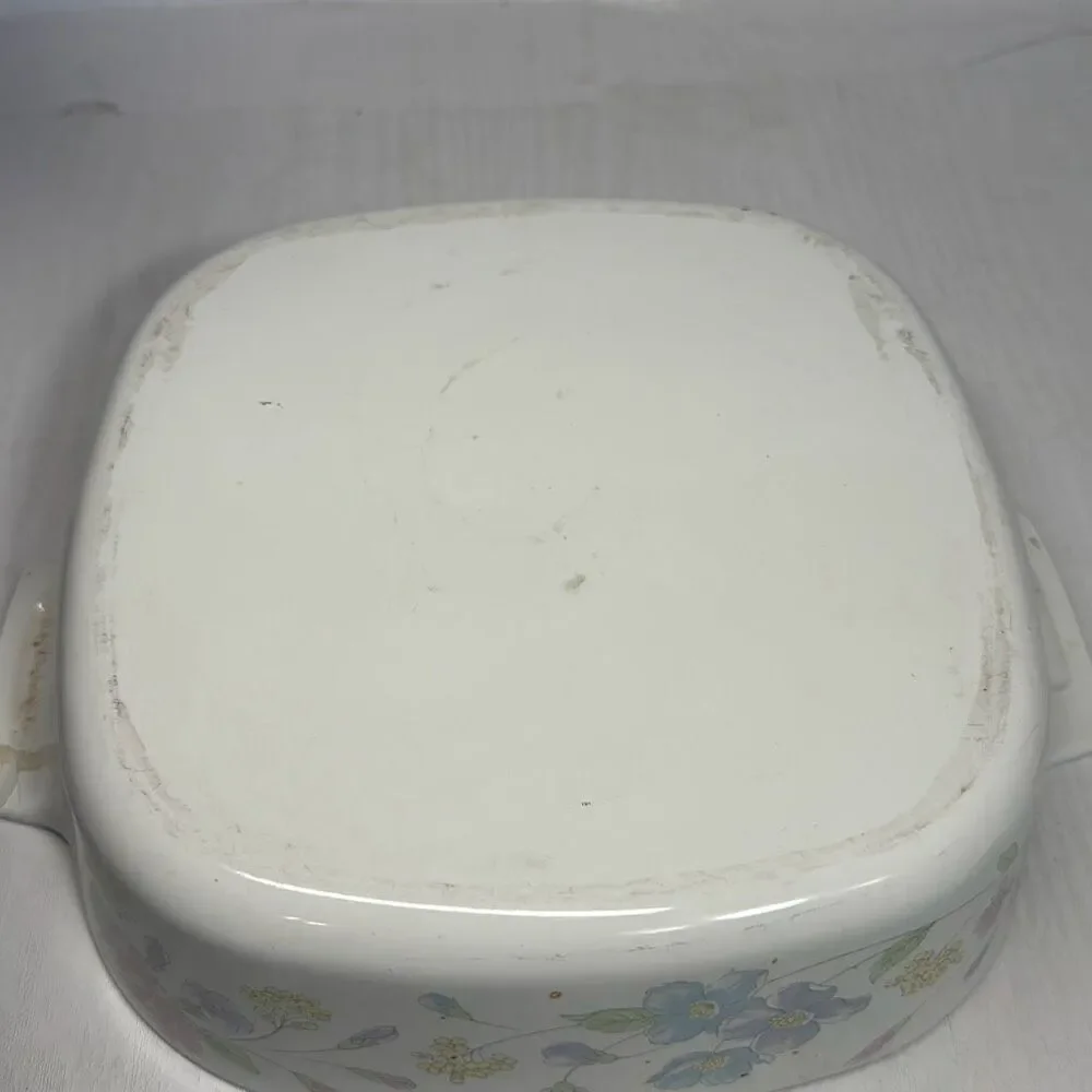 Corning Ware Spring Bouquet A-2-B 2 Liter Pastel Floral Casserole Dish NO Lid LO